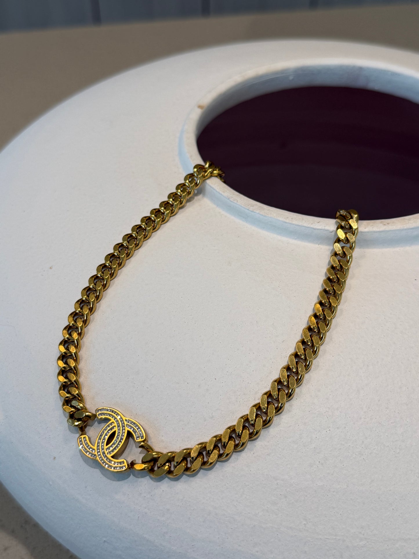 Gold CC Cuban Set